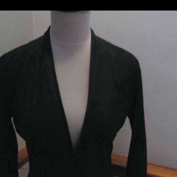 MUUBAA ANGERS BLACK LEATHER SUEDED BLAZER JACKET 4 - Picture 8 of 9